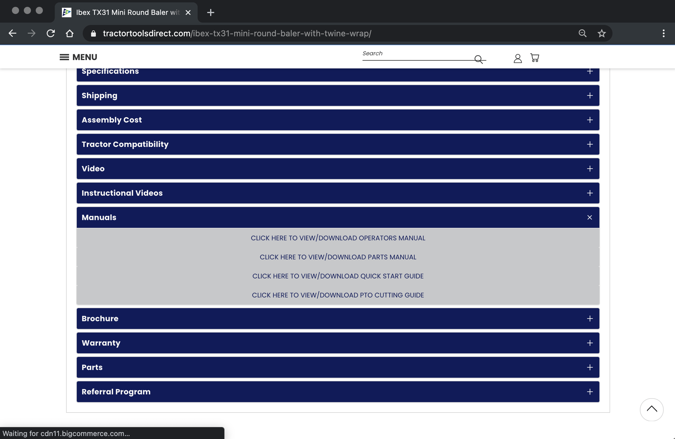 Website location for Tractor Tools Direct equipment manuals. Website location for Tractor Tools Direct equipment manuals.